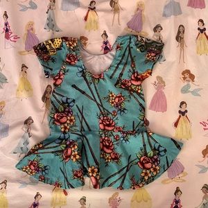 2T peplum Harry Potter top